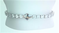 Armband CP gioielli Dame Tennis in Silber Zirconia TENNIS ZIRC BIG AG MOSCHETTONE - TENNIS ZIRC BIG AG MOSCHETTONE